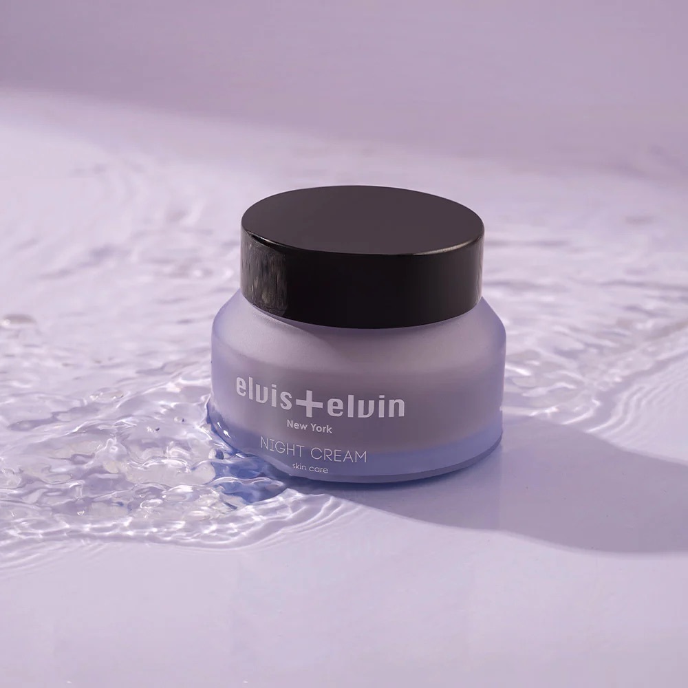 elvis + elvin Lilac night cream